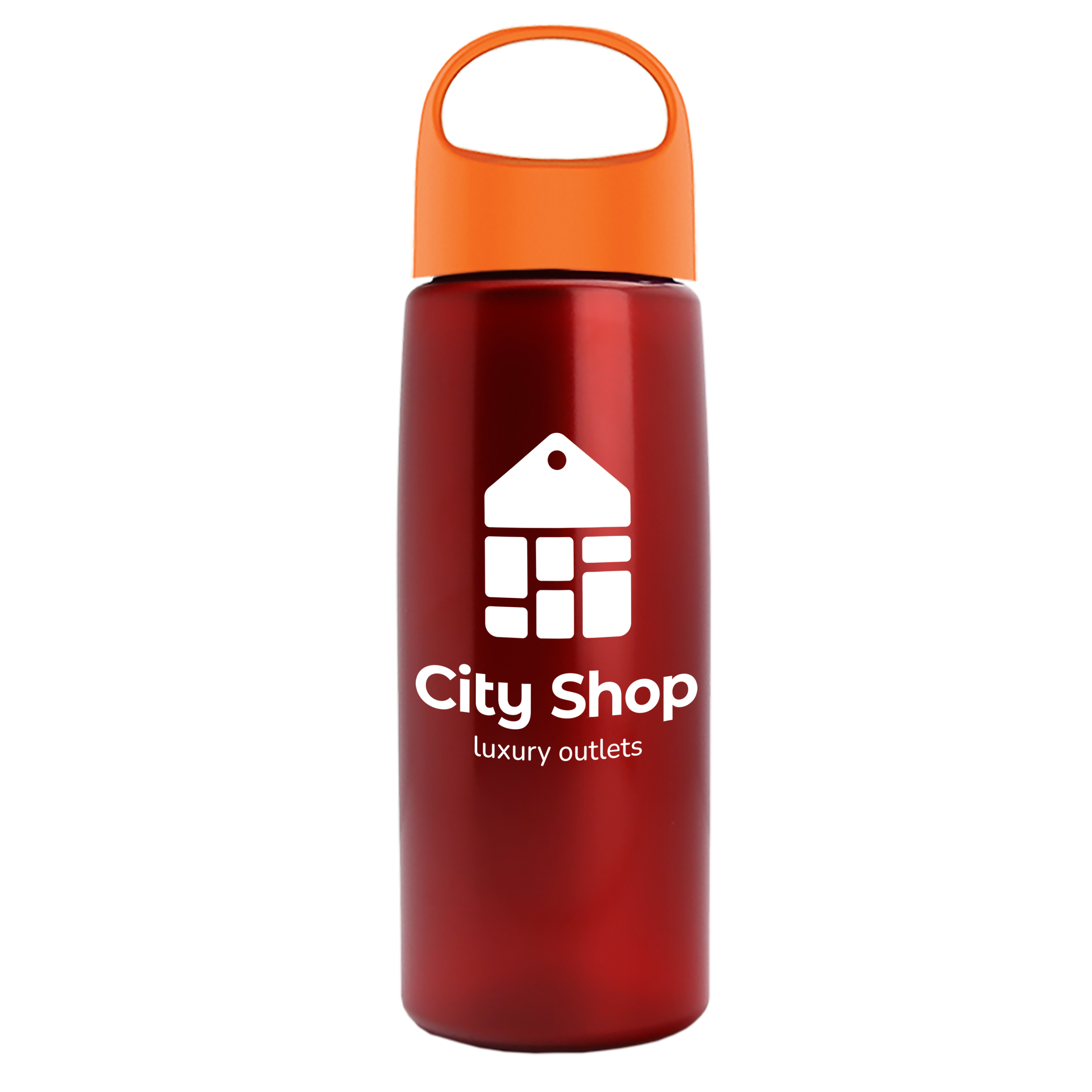 Flair Tritan® Metallike Bottle with Oval Crest Lid - 26 oz.
